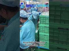 Der Montageprozess des Vorfilters ist ebenfalls ein wichtiger Teil