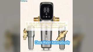 Stop Rusty Water with BriskSpring Automatic Pre Filter