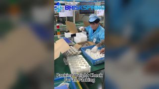 Artikelprüfung vor dem Verpacken des Wasservorfilters