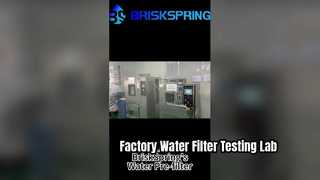 Wie Wasserfilter getestet werden | Im BriskSpring Wasserfilter-Testlabor