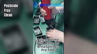 Montieren Sie das automatische Ventil für den Vorfilter von Briskspring