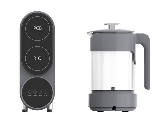 200 GPD 0,5 l/min Umkehrosmose-Wasserreiniger 2000 l Wasserfilter unter der Spüle mit Wasserkocher