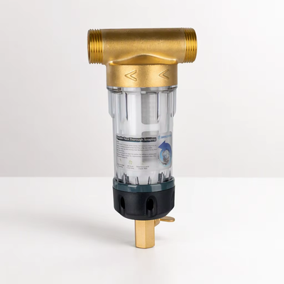 Ganzhaus Spin-Down Sediment-Wasser Vorfilter mit 40-Mikron-Filtration, wiederverwendbarem Design und lebensmittelechtem SS316L-Gewebe
