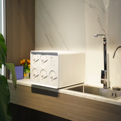2000 GPD RO Wasserfiltersystem 7 Stufen 1,5 l/min kommerzieller Umkehrosmose-Wasserfilter