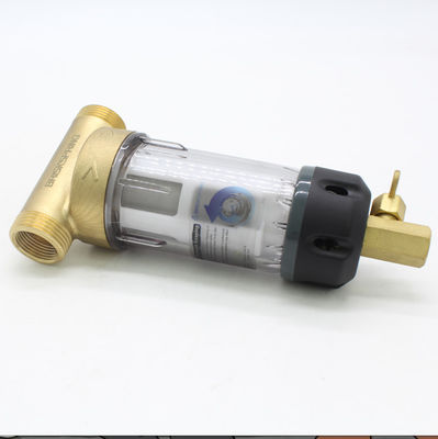 Drehbeschleunigung hinunter Sediment-Wasser-Vor-Filter mit Scrapper, 40 Mikrometer wiederverwendbares Flushable-Vorfiltrations-System