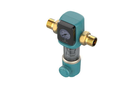 40 Mikrometer Spin Down-Sedimentwasserfilter für das ganze Haus mit Schaber für Stadt- / Leitungswasser