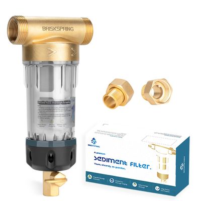 BriskSpring Spin-Down-Sediment-Vorfilter für die Filtration des gesamten Hauses