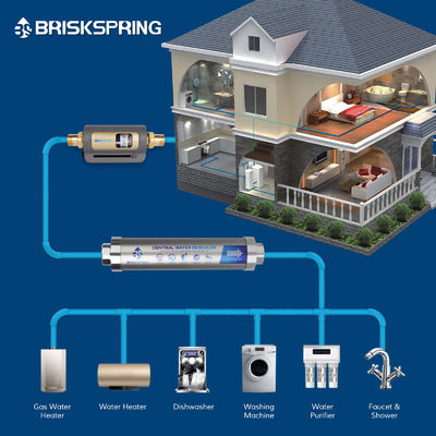 Hochleistungs-Doppelscheiben-Vorfilter für die Wasserfiltrationslösung für das gesamte Haus