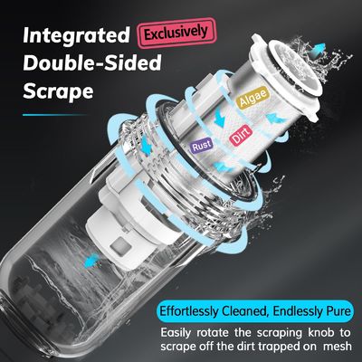 BriskSpring Spin-Down-Sediment-Vorfilter für das gesamte Haus Einfache Selbstinstallation, kein Fachmann erforderlich