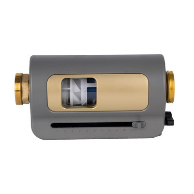 Horizontaler Wasserfilter mit automatischer Rückspülung und hohem Durchfluss für den privaten und gewerblichen Gebrauch. Zuverlässige Entfernung von Sedimenten und Verunreinigungen.