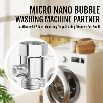 Glänzende Messing Mikro-Nano-Blasen-Düse, Blasenbildner, Mikro-Nano-Blasengenerator für Waschmaschine