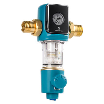 Premium 40 Mikroner Sedimentvorfilter mit BPA-freiem Auto-Backwash-Scraper für den Heimgebrauch