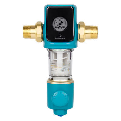 BPA-freier Sediment-Vorfilter mit Siphon-Rückspül-Spin-Down-Design für den Hausgebrauch