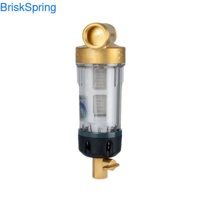 BPA-freier Spin-Down-Wasserfilter mit einer Lebensdauer von 1 Jahr 4T Durchflussrate und Wasserdruck von 0,15-1,5 MPa