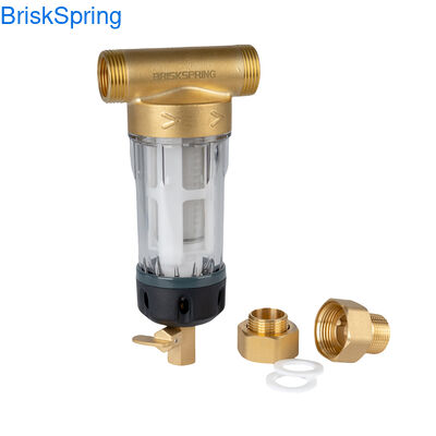BPA-freier Spin-Down-Wasserfilter mit einer Lebensdauer von 1 Jahr 4T Durchflussrate und Wasserdruck von 0,15-1,5 MPa