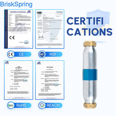 Hocheffizienter SAAS Turbo-Chip-Wasserentkaller mit einer Durchflussrate von 5 T/h und NSF-Zertifizierung für ganze Hauswassersysteme