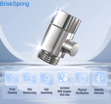 Mikro-Nano-Blasengenerator mit 100 Milliarden Blasen pro Liter, 0,001-0,1 mm Blasendurchmesser für 20 % Wasserersparnis beim Duschen