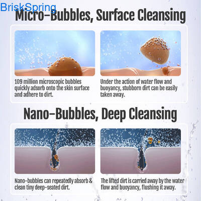 Waschmittelrückstandsreduktion Wasser sparen Mikronano-Blasengenerator für den Heimgebrauch