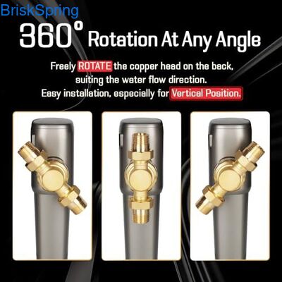 Vollautomatischer, wiederverwendbarer 40-Mikron-Wirbel-Sedimentfilter für die Wasser-Vorfiltration im ganzen Haus