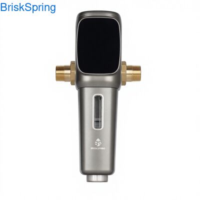 NSF-zertifizierter 316L Edelstahlnetz-Wasservorfilter mit 6T/h Durchflussrate und intelligenter Touch-Steuerung