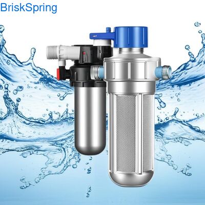 NSF-zertifizierter 316L Edelstahlnetz-Wasservorfilter mit 6T/h Durchflussrate und intelligenter Touch-Steuerung