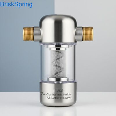 Kompakter 1,08 kg schwerer Wasservorfilter mit verstopfungsbeständigem Design und Vollsystemschutz