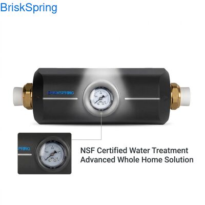 Messing-Wasserentkalker für das ganze Haus 5T/H Fluss NSF RoHS-zertifiziert