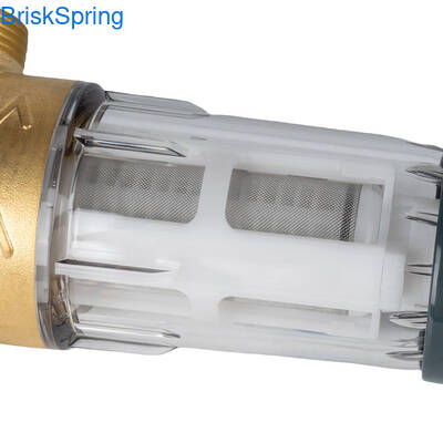 Food Grade SS316L 40 Micron Reusable Backwash Spin-Down Water Pre Filter for Whole House Filtration