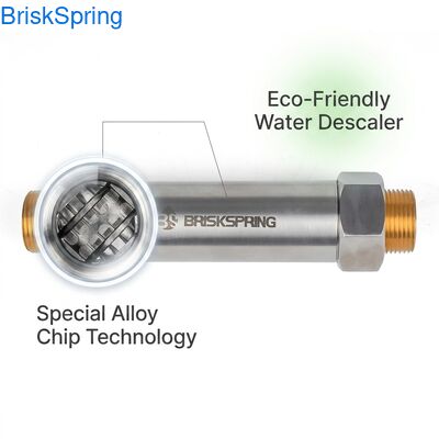 Latest Upgraded Compact High Efficiency Special Alloy Chip High Stability Water Descaler for Residential Water Lines