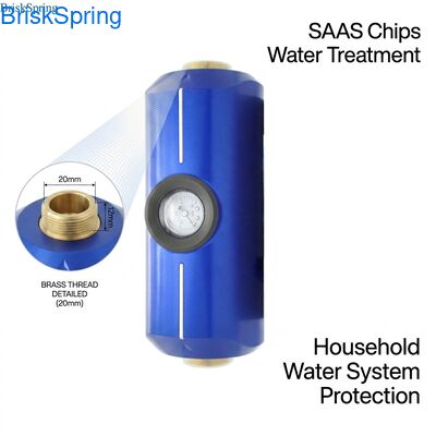 Langlebiger Wasserenthärter-Entkalker für die Wassersicherheit mit SAAS-Chips für Hauswasseranlagen