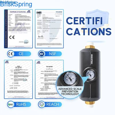 Salzloses Wasserentkalkungssystem für Zuhause – Umweltfreundliche physikalische Technologie, keine Chemikalien oder Salz erforderlich