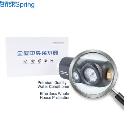 Salzloses Wasserentkalkungssystem für Zuhause – Umweltfreundliche physikalische Technologie, keine Chemikalien oder Salz erforderlich