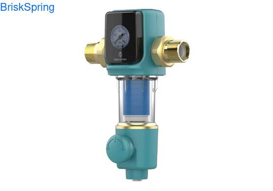 Ganzhaus-Spin-Down-Sedimentwasserfilter mit 40 & 300 Mikron wiederverwendbarem Vorfilter