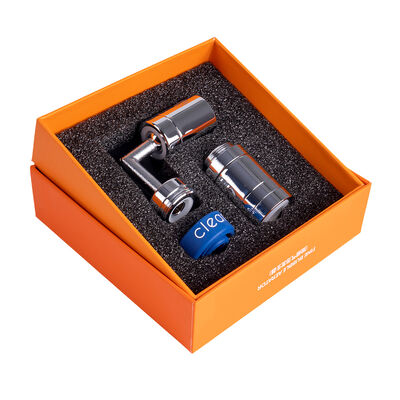 720° Full Rotation Micro Nano Bubble Faucet Aerator mit Gas-Flüssigkeit Schneidtechnologie und H59-1 Messing SUS304 Edelstahl Konstruktion