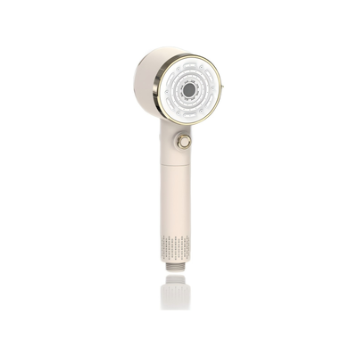 BRISKSPRING Duschkopf mit Vitamin C und Chlorfilter, MSAP Anti-Kalk-Filter & Hochdruck-Duschkopf