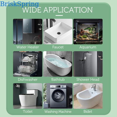 High Flow 16L/Min Inline Shower Water Filter for Chlorine Reduction with Replaceable Cartridge