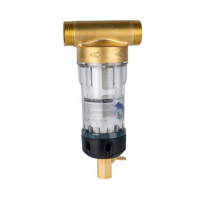 Ganzhaus Spin-Down Sediment-Wasser Vorfilter mit 40-Mikron-Filtration, wiederverwendbarem Design und lebensmittelechtem SS316L-Gewebe