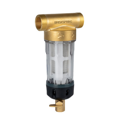 Ganzhaus Spin-Down Sediment-Wasser Vorfilter mit 40-Mikron-Filtration, wiederverwendbarem Design und lebensmittelechtem SS316L-Gewebe