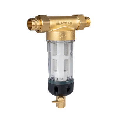 Ganzhaus Spin-Down Sediment-Wasser Vorfilter mit 40-Mikron-Filtration, wiederverwendbarem Design und lebensmittelechtem SS316L-Gewebe