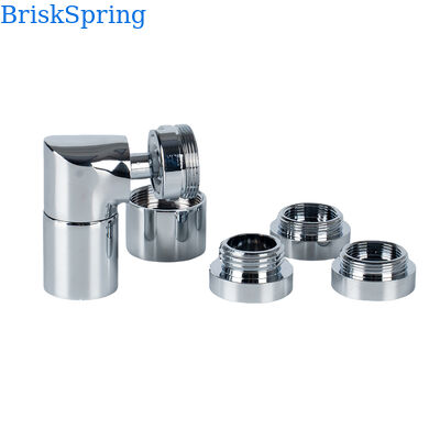 720° Full Rotation Micro Nano Bubble Faucet Aerator with H59-1 Brass and SUS304 Stainless Steel for Deep Cleaning Using Gas-Liquid Cutting Technology