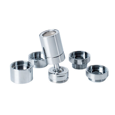 Micro-Nano-Bubble-Küchenhahn-Aerator, 360° rotierender H59 Messing-Tappen-Aerator für tiefe Reinigung und effizienten Wasserfluss