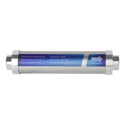 Whole House Water Descaler with Ion Polarization Technology 4T/H Flow Rate Salt-Free Hard Water Treatment System