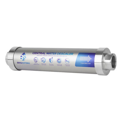 Whole House Water Descaler with Ion Polarization Technology 4T/H Flow Rate Salt-Free Hard Water Treatment System