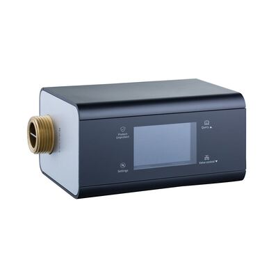 Smart Whole House Water Leak Detector with APP Remote Monitoring Dual Power Supply and 3/4 Inch Connection