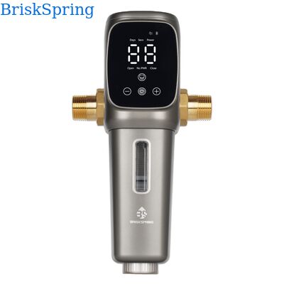 Fully Automatic Whole House Water Prefilter with 40 Micron Precision Filtration and SUS 316L Stainless Steel Mesh