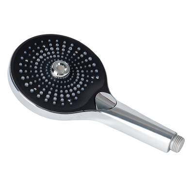 Mikro-Nano-Blasen-Handbrause – 130 mm großer Duschkopf, verchromt, 3-Strahlarten für Tiefenreinigung & Hautbefeuchtung