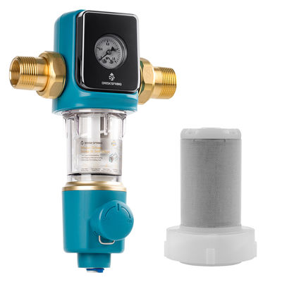 22 GPM Flow Rate Water Pre Filter with Adjustable Filtration and Self-cleaning Design