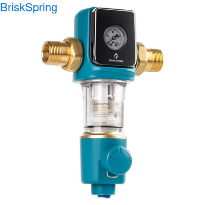 Leichtgewichts-Wasservorfilter für das gesamte Haus mit einer anti-blockartigen Struktur aus Edelstahl für Lebensmittel und einer Durchflussrate von 22 GPM