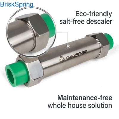 Umweltfreundliches salzfreies Wasserentkalkungssystem mit 10.000 Gallonen Kapazität und wartungsfreier Entkalkung für das ganze Haus