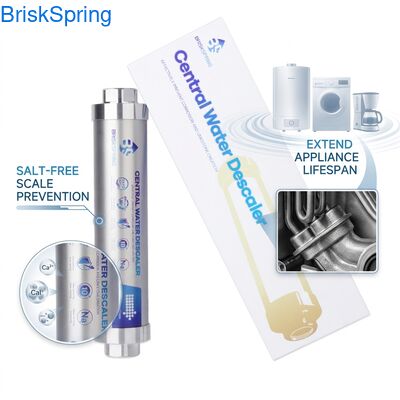 Salzfreies Wasserentkalkungssystem: Stoppen Sie Kalkablagerungen, verlängern Sie die Lebensdauer von Geräten & verbessern Sie die Wassereffizienz (keine Chemikalien erforderlich)